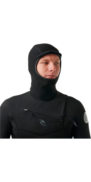 2026 Rip Curl Flashbomb Fusion 3mm Hood 12BMSA - Black